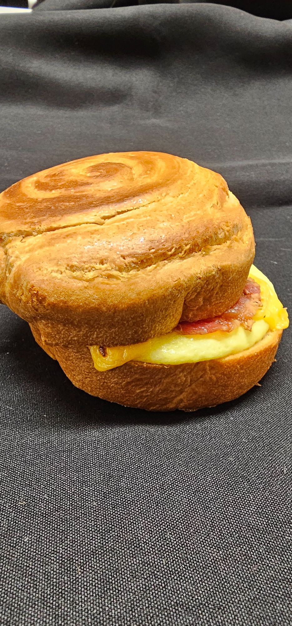 Bacon, Egg, and Cheese on a Croissant