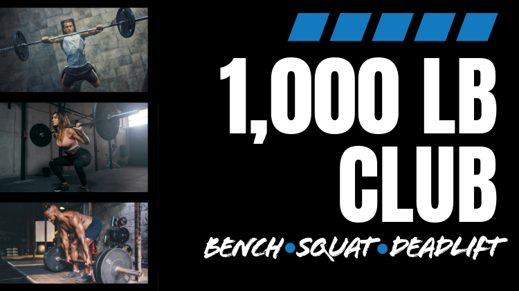 1,000lb Club - OPEN